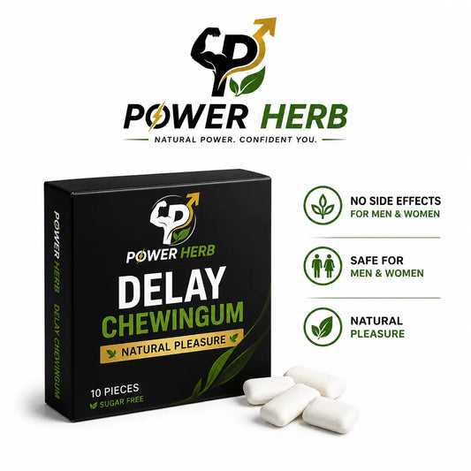 Delay Timing Chewing Gum